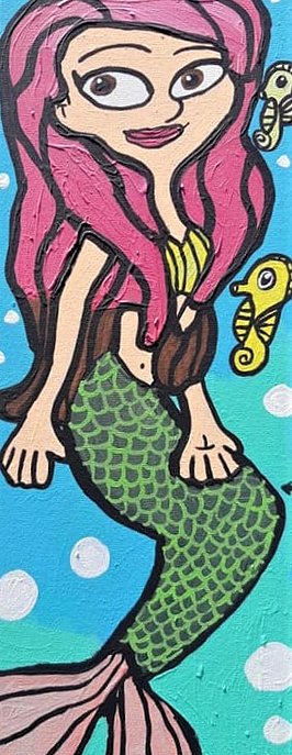 sag the mermaid and the seahorse