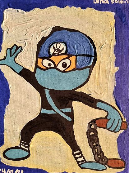 sag blue ninja